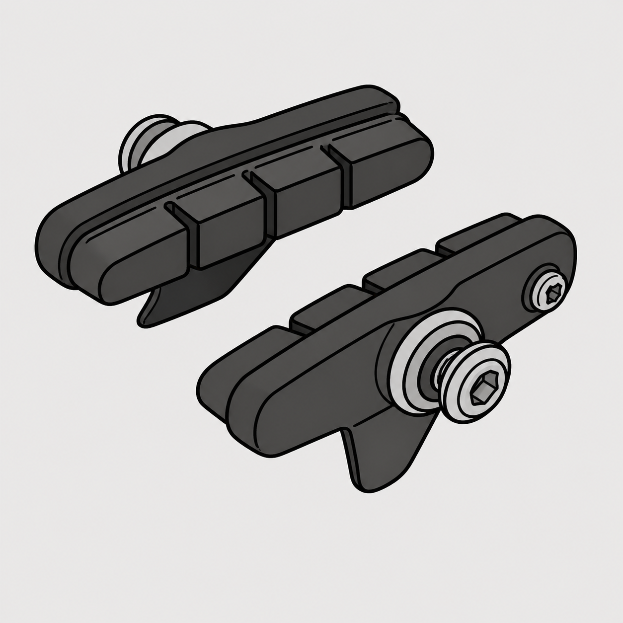 Bremsschuhe Cartridge R55C4 für 105 BR-R7000
