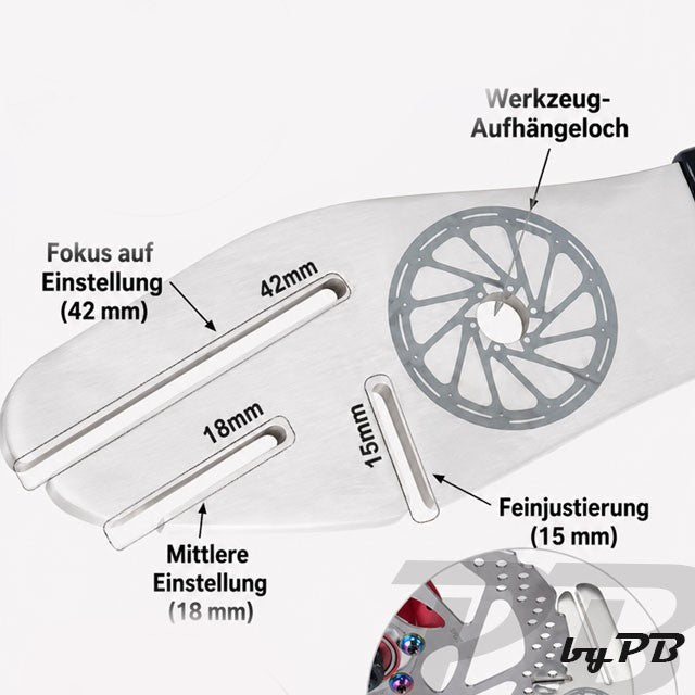 Bremsscheiben Werkzeug Richtwerkzeug Scheibenbremse Ausrichten Shimano Sram Avid