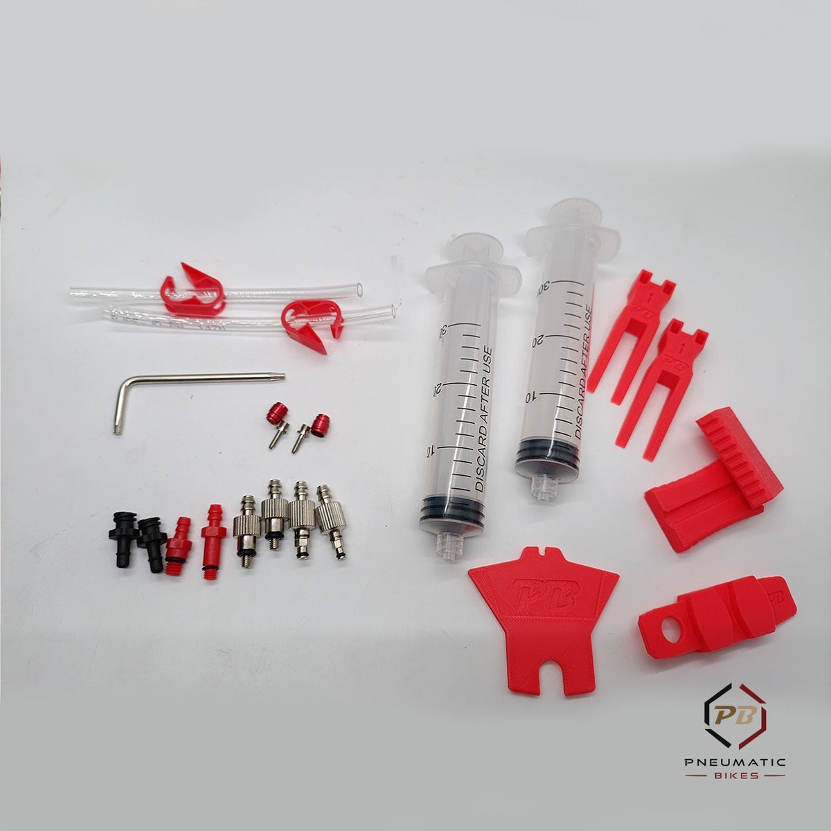 XXL Entlüftungskit für Sram Bremsen inkl Mineralöl -Maven DB8 Motive Service Kit
