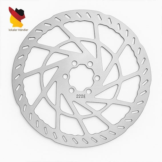 Bremsscheibe 220mm Fahrrad große 6-loch Scheibe DISC E-BIKE DH FR E-MTB 2.3mm
