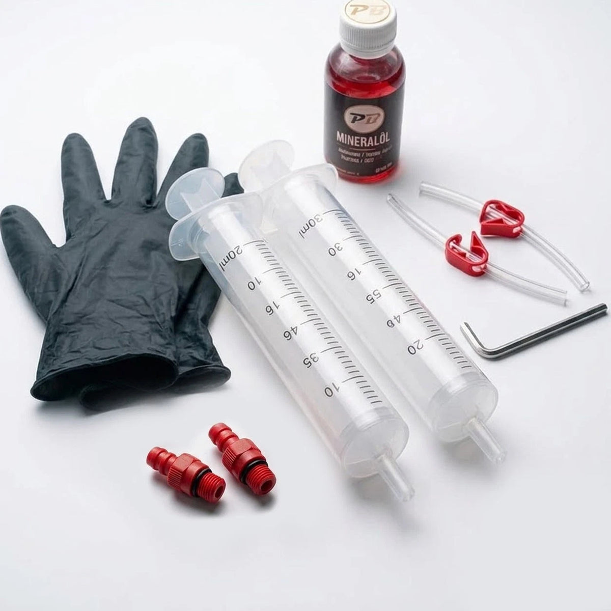 Entlüftungskit für Tektro Bremsen Service Kit ink Mineralöl Gemini/Auriga/Dorado
