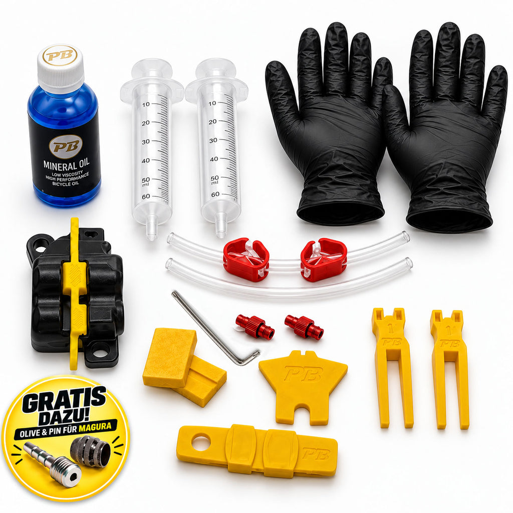 Entlüftungskit für alle Magura Bremsen Service Kit inkl. Mineralöl  MT2/4/5/6/7