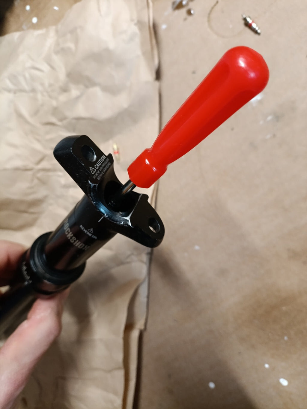 Ventilschlüssel passend für Ventil Rockshox Gabeln / Dämpfer / Sattelstütze