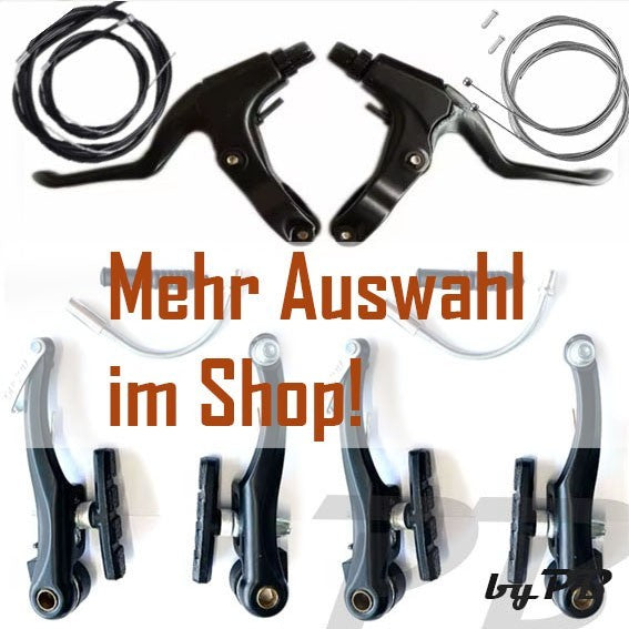 4x Fahrrad Bremsbeläge V-Brake für Shimano /Sram /Tektro Bremsklötze Bremsschuhe