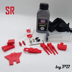 XXL Entlüftungskit für Sram Bremsen Service Kit inkl DOT 5.1 Guide, Code, XO, XX