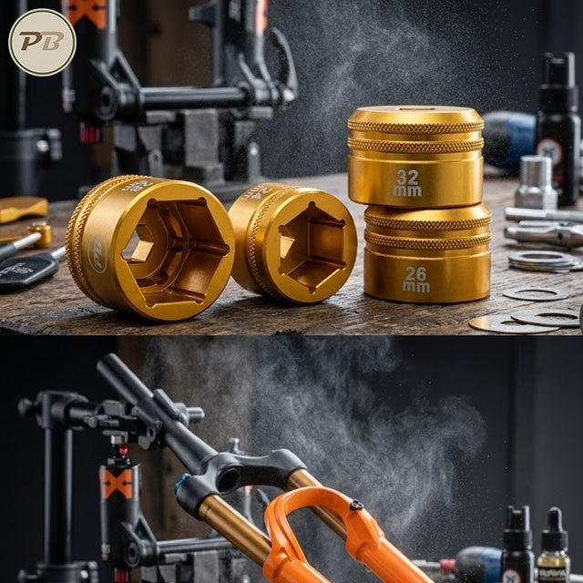 Federgabel Top Cap Stecknuss  3/8" Air Shaft Kappe Werkzeug für Fox / Rock Shox
