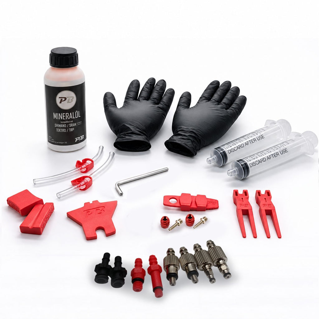 XXL Entlüftungskit für Sram Bremsen inkl Mineralöl -Maven DB8 Motive Service Kit