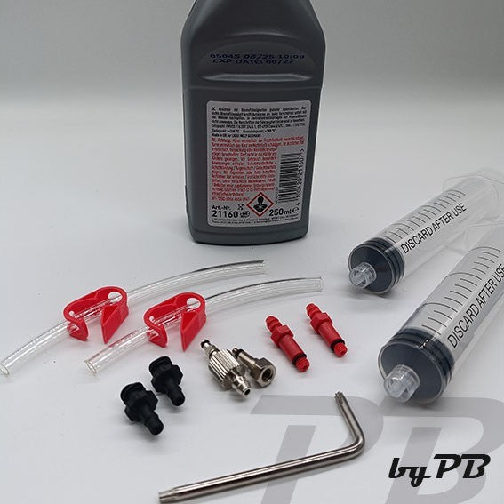 XXL Entlüftungskit für Sram Bremsen Service Kit inkl DOT 5.1 Guide, Code, XO, XX