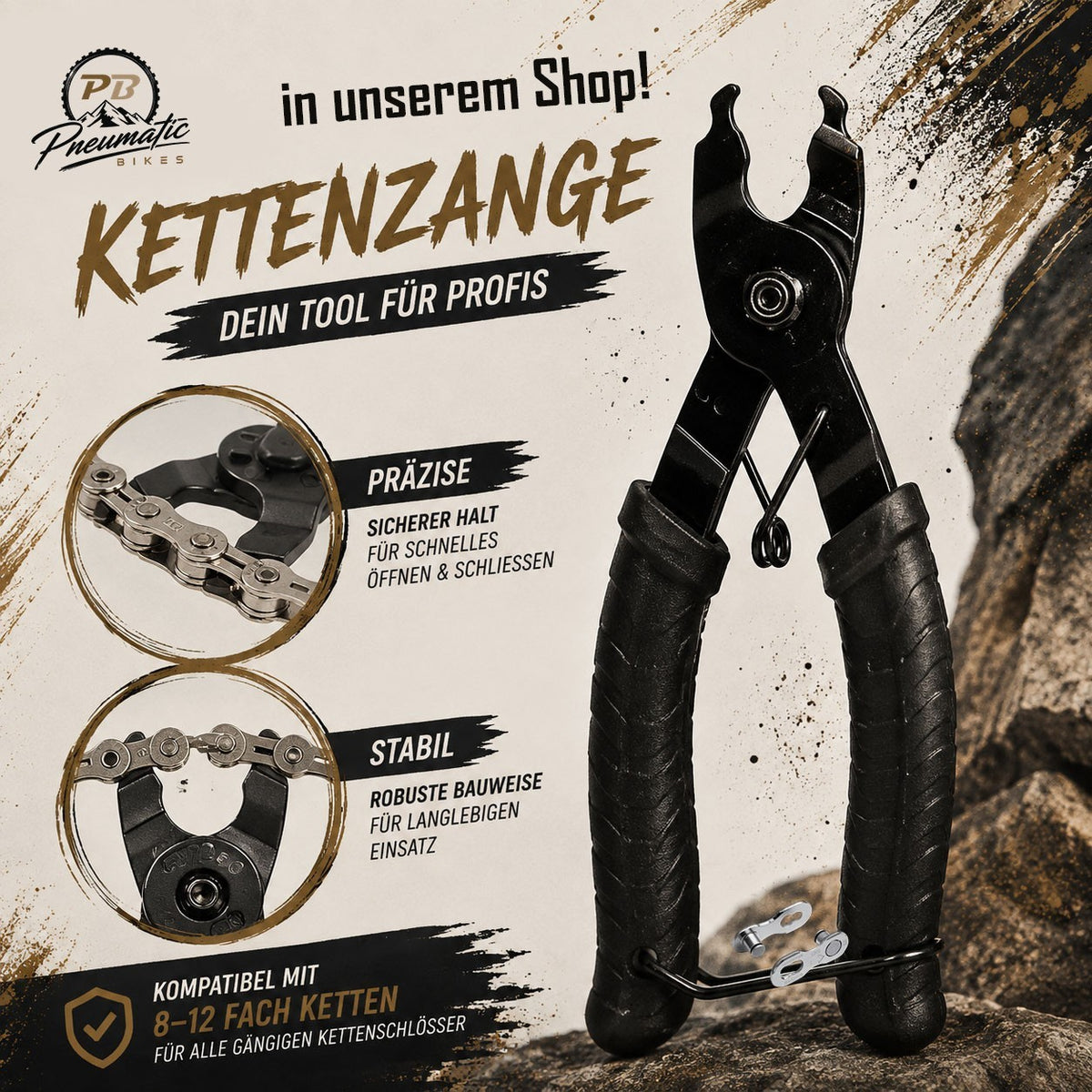 Fahrradkette Ersatz für Shimano 8/9/10/11 fach Schaltung 116 Glieder Kette Link