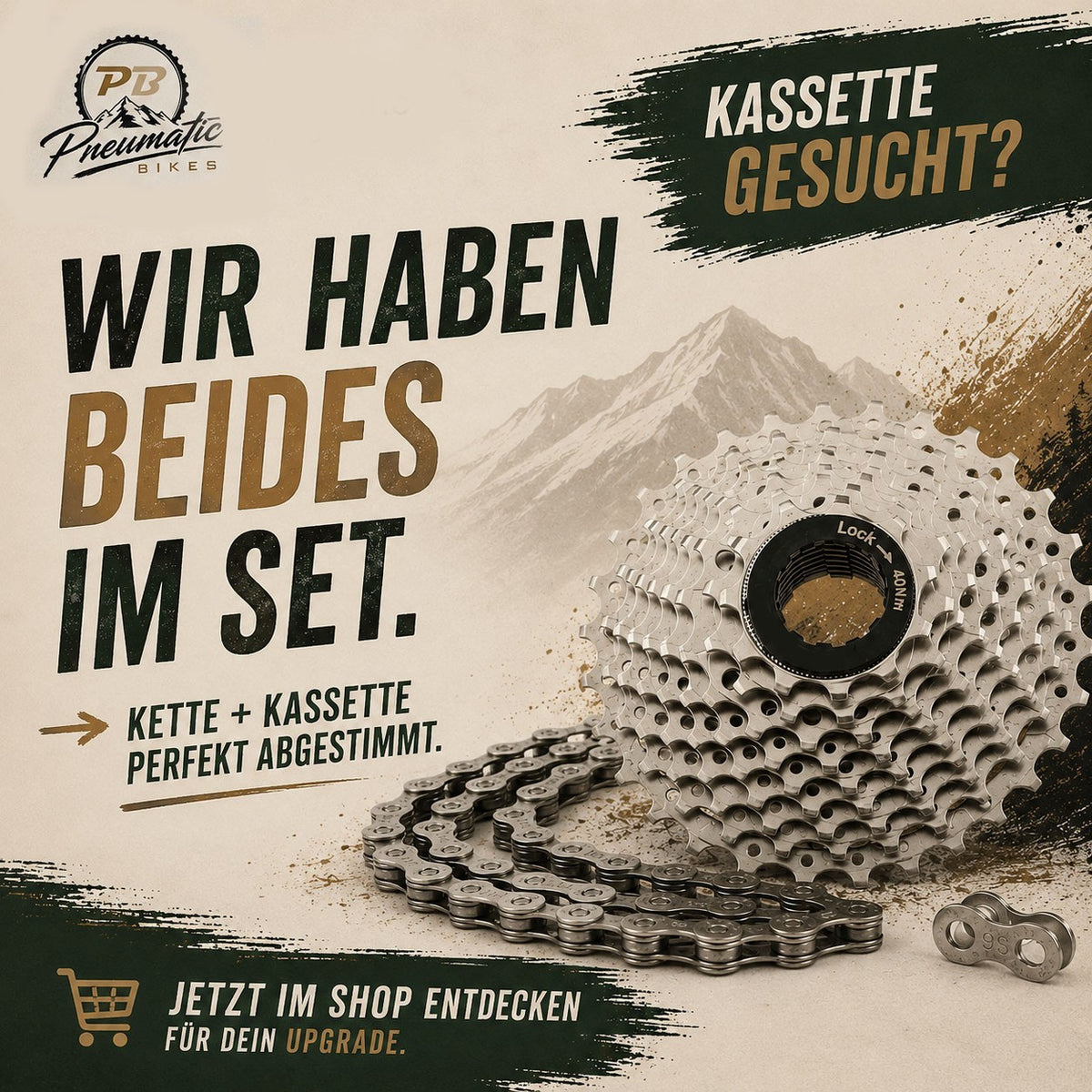 Fahrradkette Ersatz für Shimano 8/9/10/11 fach Schaltung 116 Glieder Kette Link
