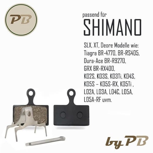 Bremsbeläge 2-Kolben passt für Shimano K04Ti, K05S, K03S, Dura-Ace, GRX, Tiagra