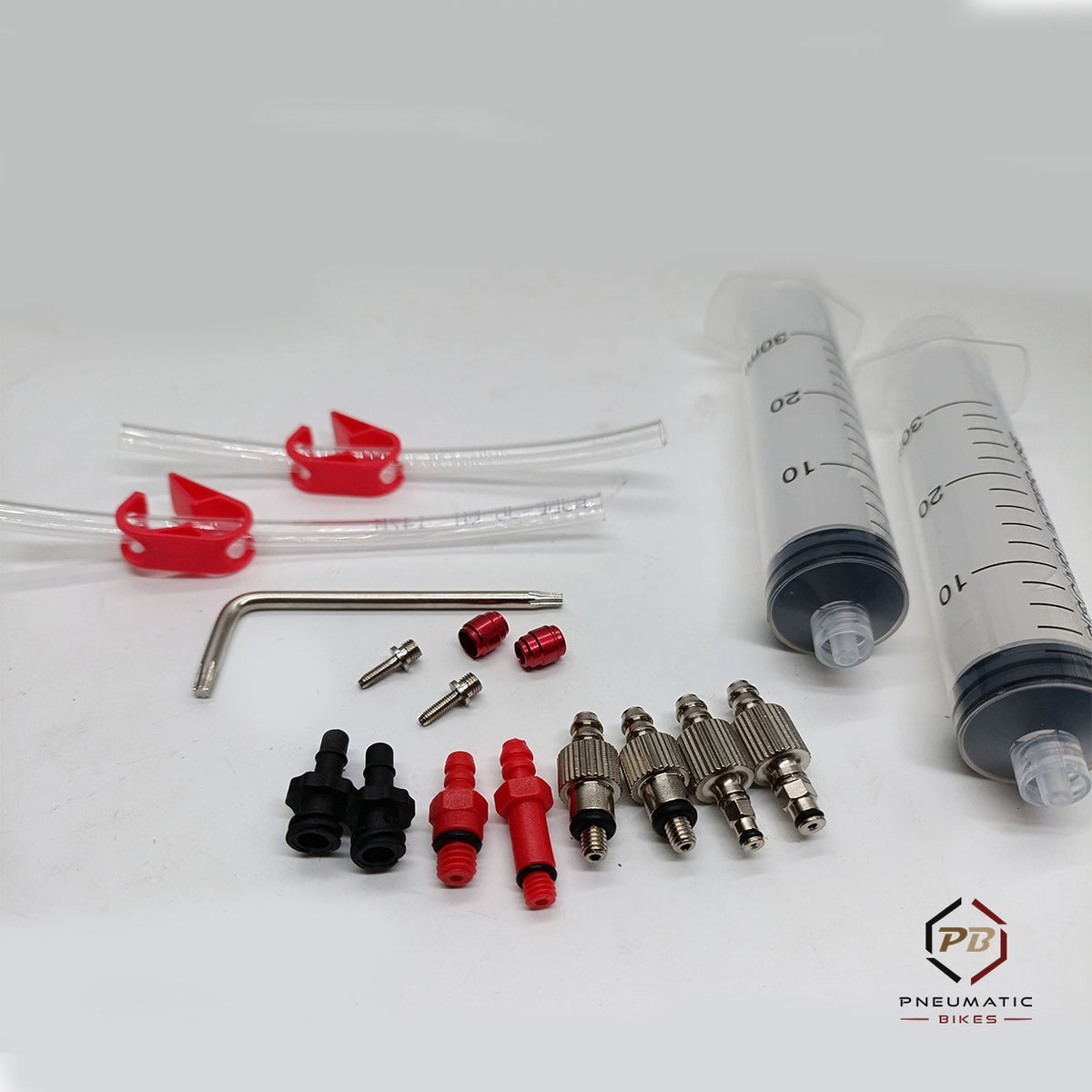 XXL Entlüftungskit für Sram Bremsen inkl Mineralöl -Maven DB8 Motive Service Kit