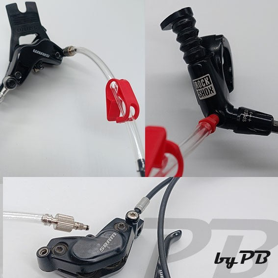 XXL Entlüftungskit für Sram Bremsen Service Kit inkl DOT 5.1 Guide, Code, XO, XX