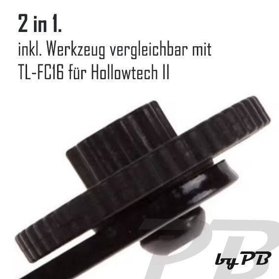 Montageschlüssel für Shimano Hollowtech II 2 Truvativ Tretlager Werkzeug BB52