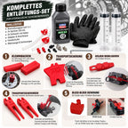 XXL Entlüftungskit für Sram Bremsen Service Kit inkl DOT 5.1 Guide, Code, XO, XX