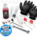 Entlüftungskit für Shimano Bremsen Service Kit inkl Mineralöl SLX/XT/ULTEGRA/105
