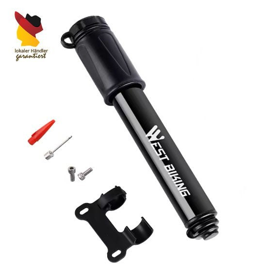 Mini Fahrrad Handpumpe Pumpe Dunlop Ventil Schrader Presta / MTB Rennrad  Gravel