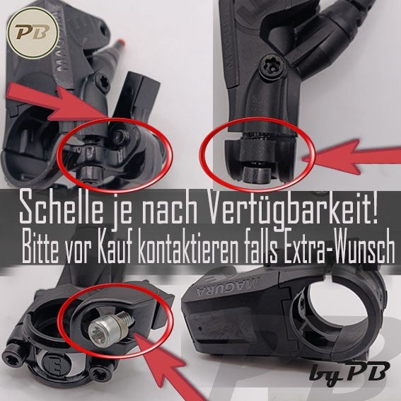 Original Magura MT2 4 6 7 8 Ersatz Bremshebel Kolben Austausch Einheit Griff NEU