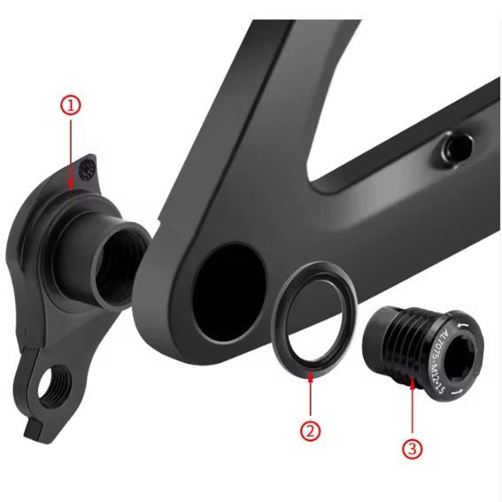 UDH Schaltauge passend für Sram Schaltwerk Schutz Universell EBIke MTB Gravel