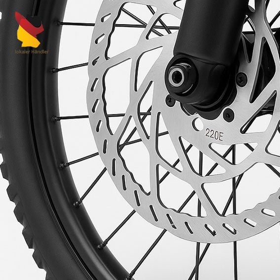 Bremsscheibe 220mm Fahrrad große 6-loch Scheibe DISC E-BIKE DH FR E-MTB 2.3mm