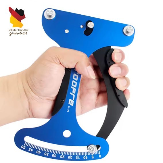 Tensiometer Speichenspannungsmesser Fahrrad Laufrad Zentrier Werkzeug Messung