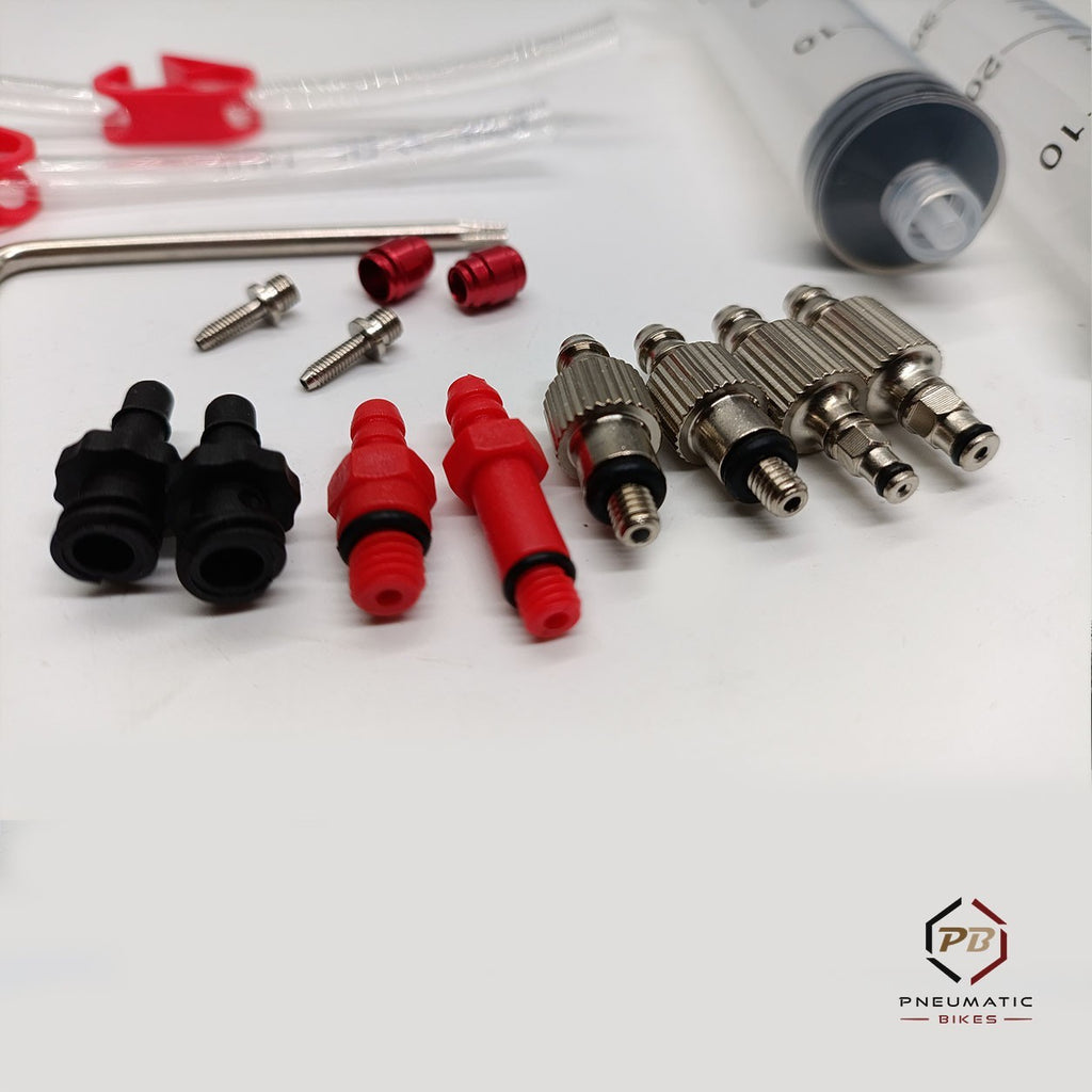 XXL Entlüftungskit für Sram Bremsen inkl Mineralöl -Maven DB8 Motive Service Kit