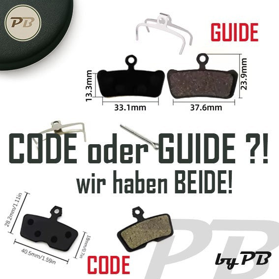 Ersatz für Sram RE RSC DB8 Avid Code R DB8 Bremsbeläge ab 2011