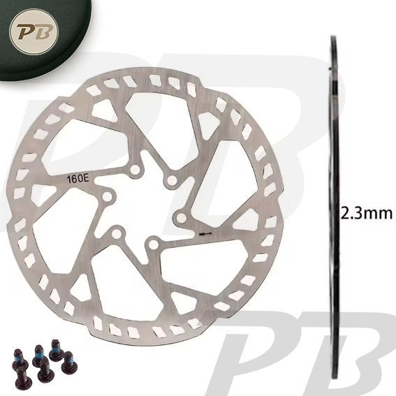 Ersatz für Tektro Bremsscheibe Rotor TR-24 6-Loch Aufnahme 140/160/180/203mm