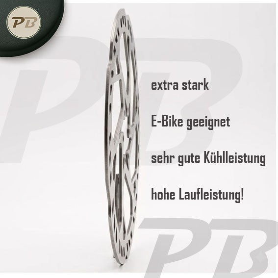 Ersatz für Tektro Bremsscheibe Rotor TR-24 6-Loch Aufnahme 140/160/180/203mm