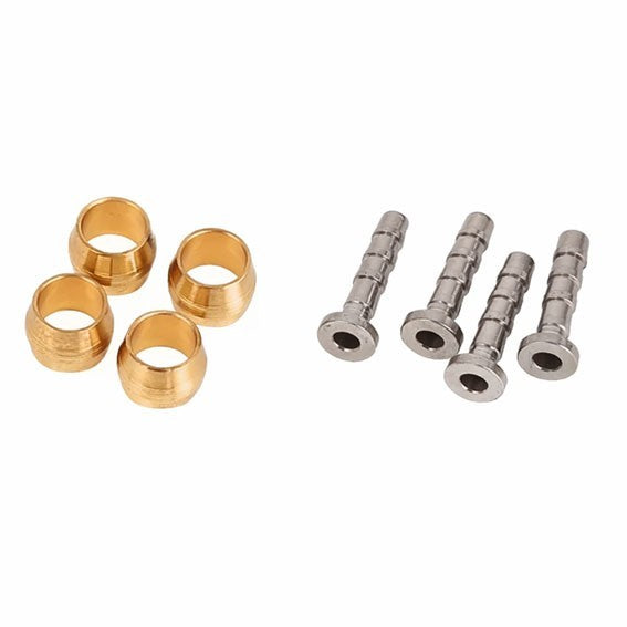 4x Olive und Insert-Pin passend für Shimano SM-BH90 Hydraulikleitung K-SMBHD1030